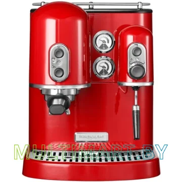 Рожковая помповая кофеварка KitchenAid Artisan Espresso (красный) (5KES2102EER) картинка 3